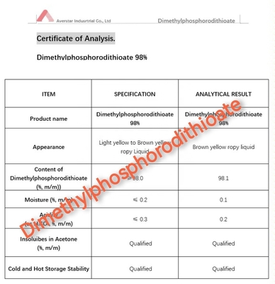 Chloroform Solubility Dimethylphosphorodithioate in Yellow to Brown Coloration